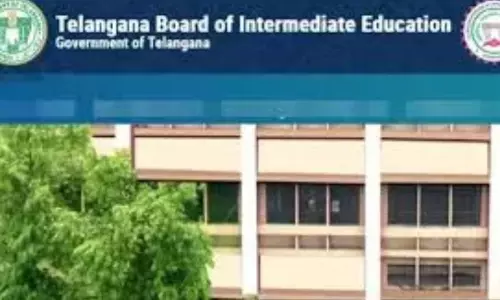 Inter practical exams begin under CCTV surveillance Inter practical exams begin under CCTV surveillance