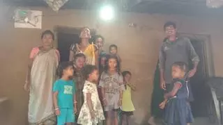 Tribals celebrate electrification with Dhimsa dance