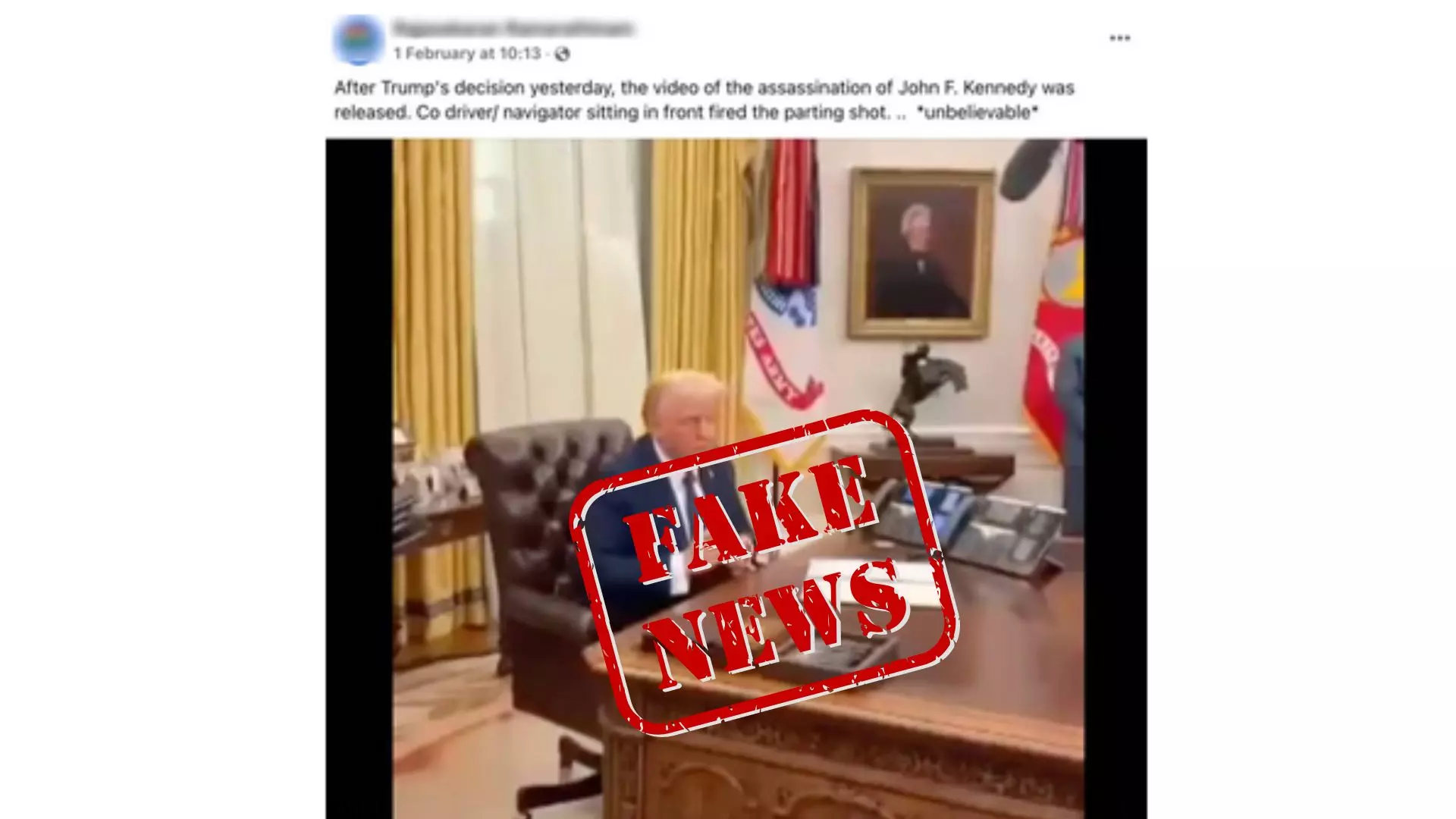 Fact Check: Trump’s JFK Video Release Claim False