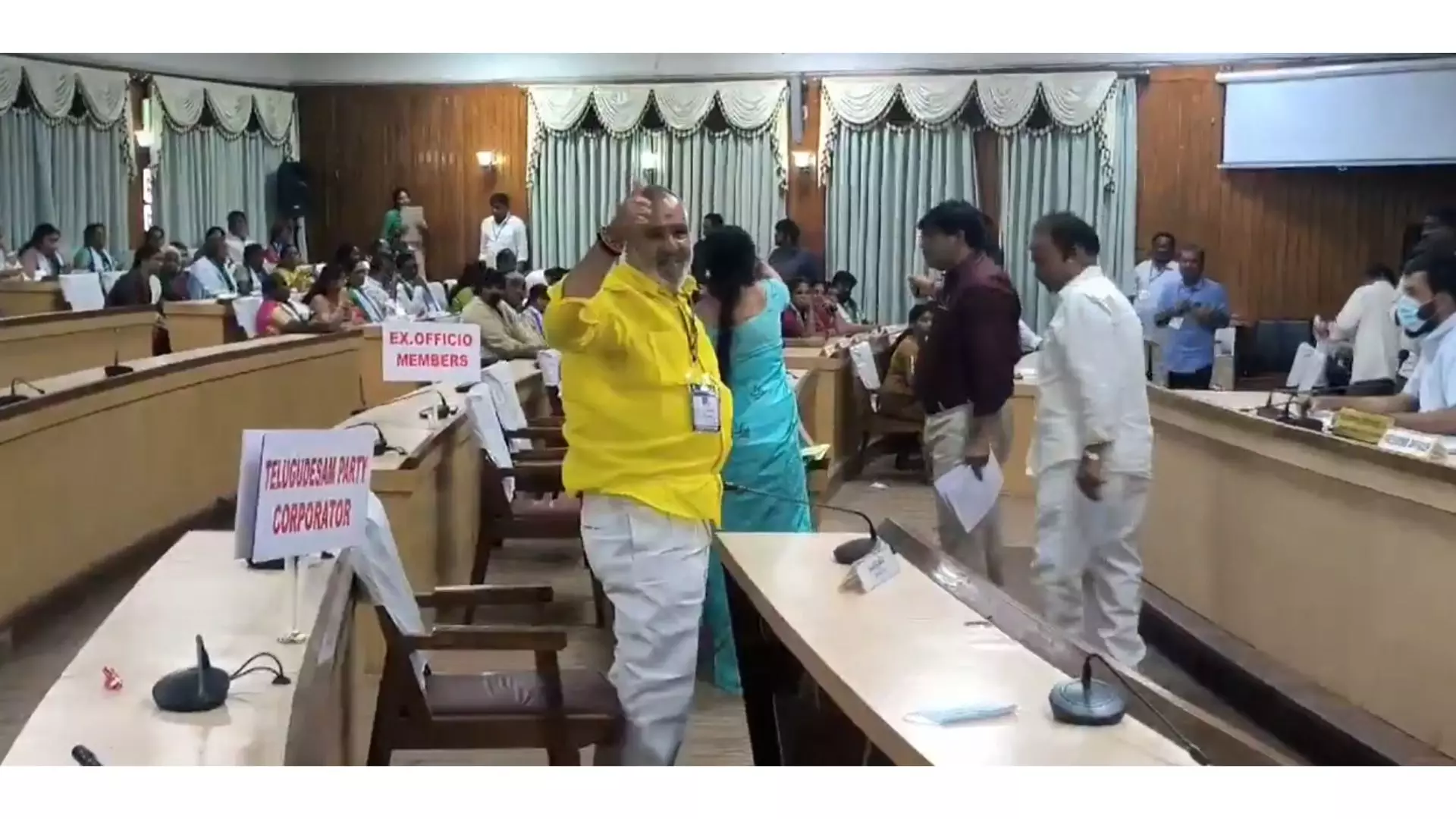 TD corporator becomes Tirupati Dy. Mayor post violence in city TD corporator becomes Tirupati Dy. Mayor post violence in city