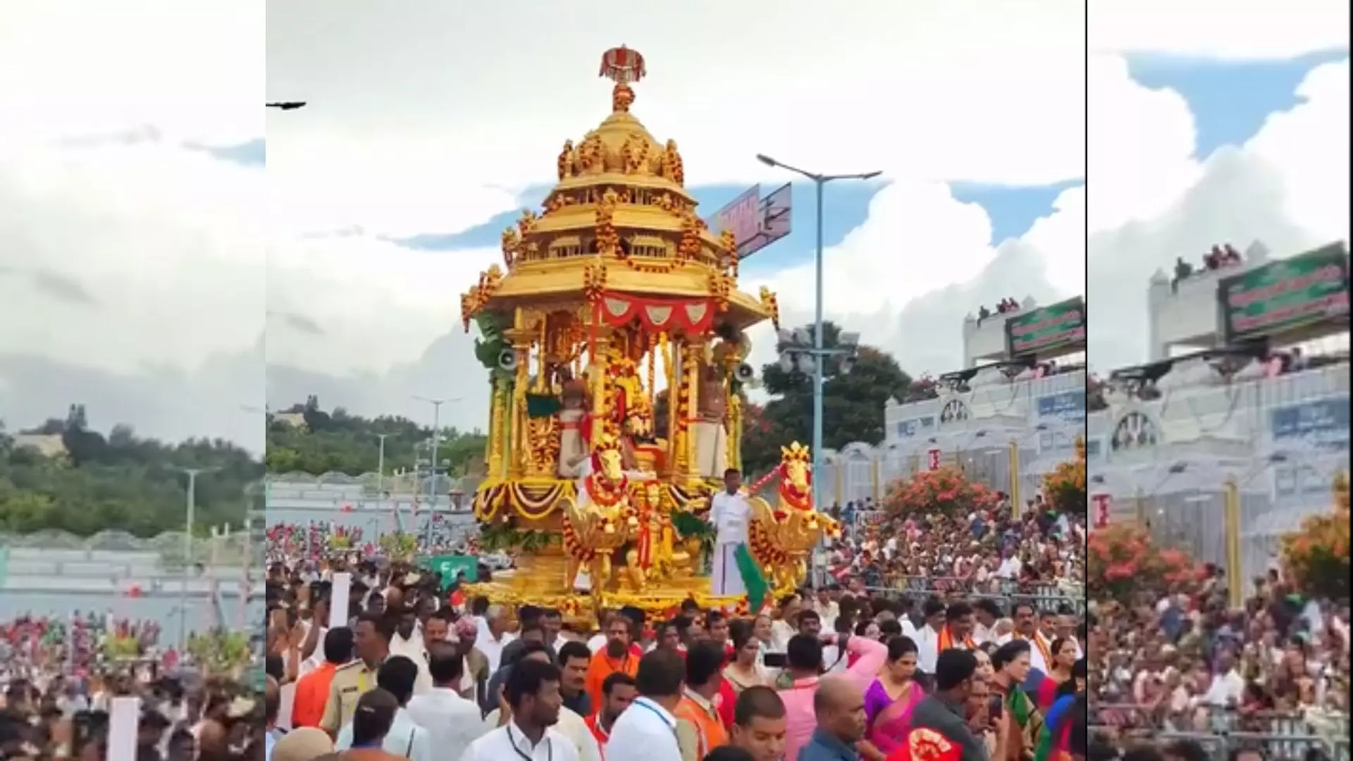 Tirumala celebrates Ratha Saptami amid sea of devotees