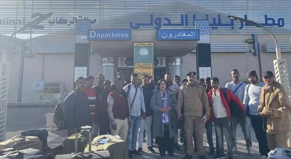 Indian embassy in Libya facilitates return of 18 Indian nationals from Benghazi