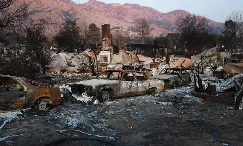 In fire-ravaged Los Angeles, a long road of rebuilding