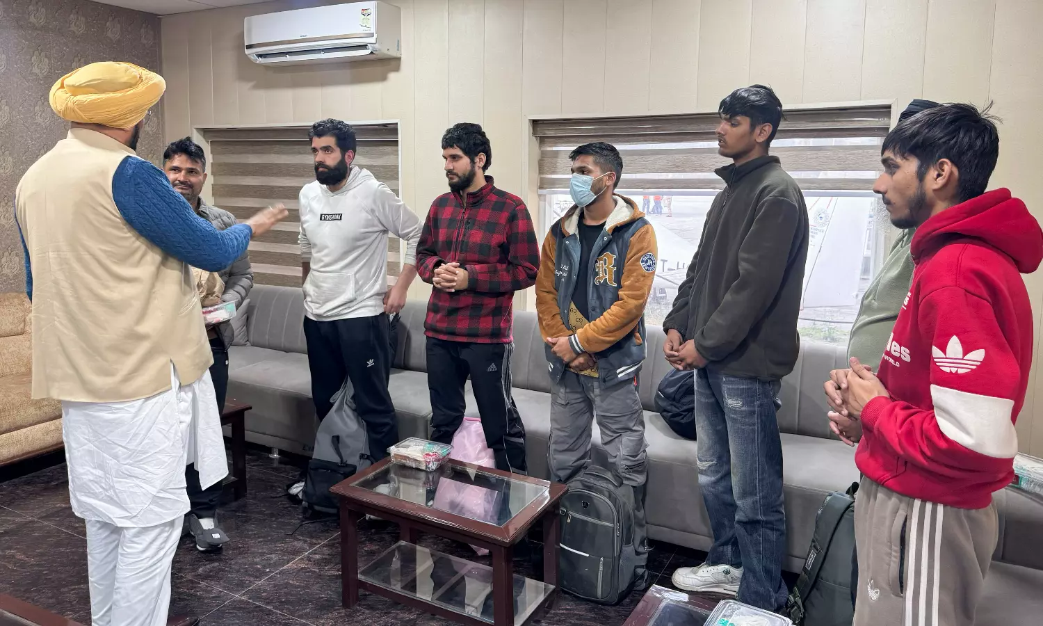 104 deported Indians on board US military aircraft land in Amritsar