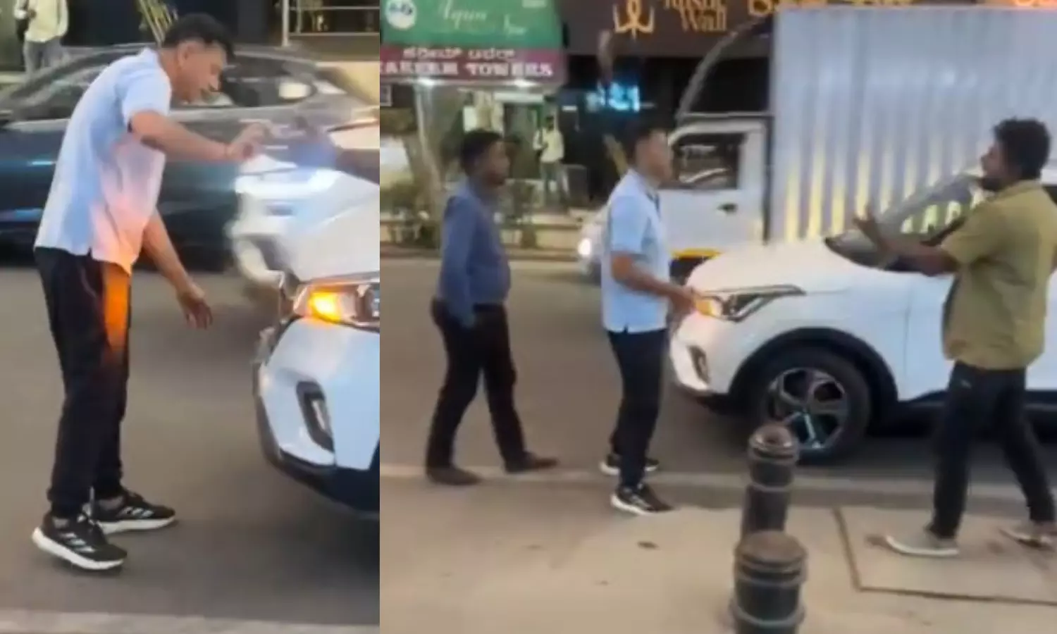 Watch: Rahul Dravid gets into argument with auto driver after collision Watch: Rahul Dravid gets into argument with auto driver after collision
