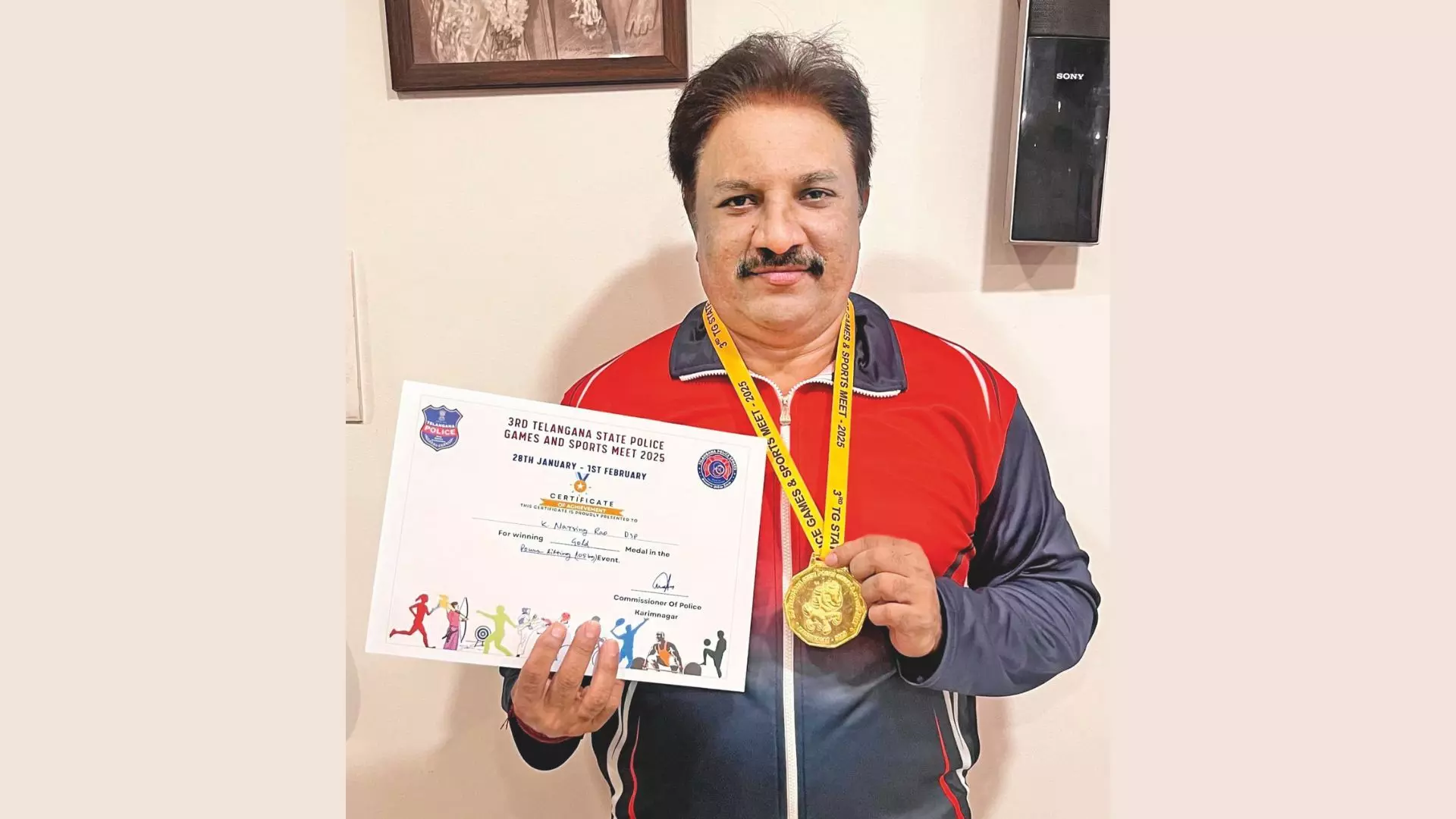 The winner lifts it all