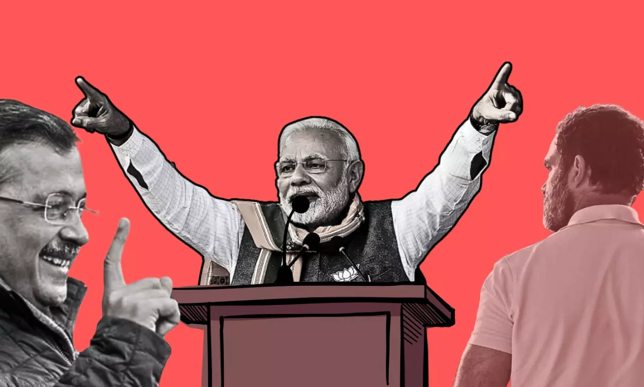 Exit polls predict BJP’s return to Delhi after 27 years Exit polls predict BJP’s return to Delhi after 27 years