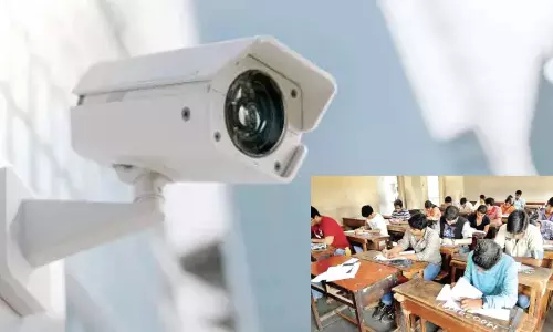 Inter practical exams start under CCTVs for first time