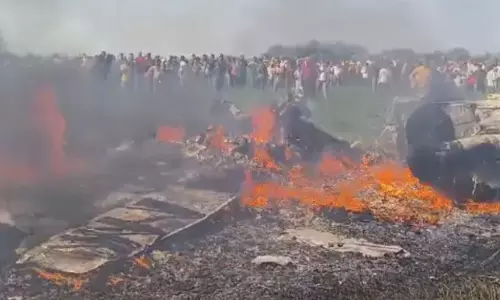 Indian Air Force Mirage 2000 Fighter Jet Crashes in Madhya Pradesh