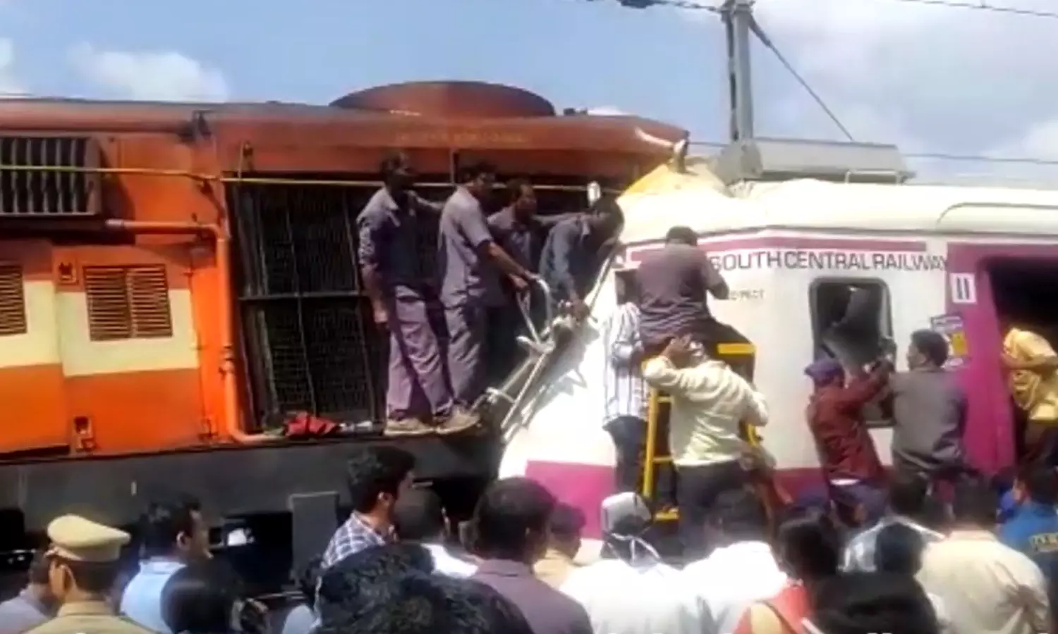 Fact Check: Viral 2019 Train Crash Video Falsely Linked to Jaipur