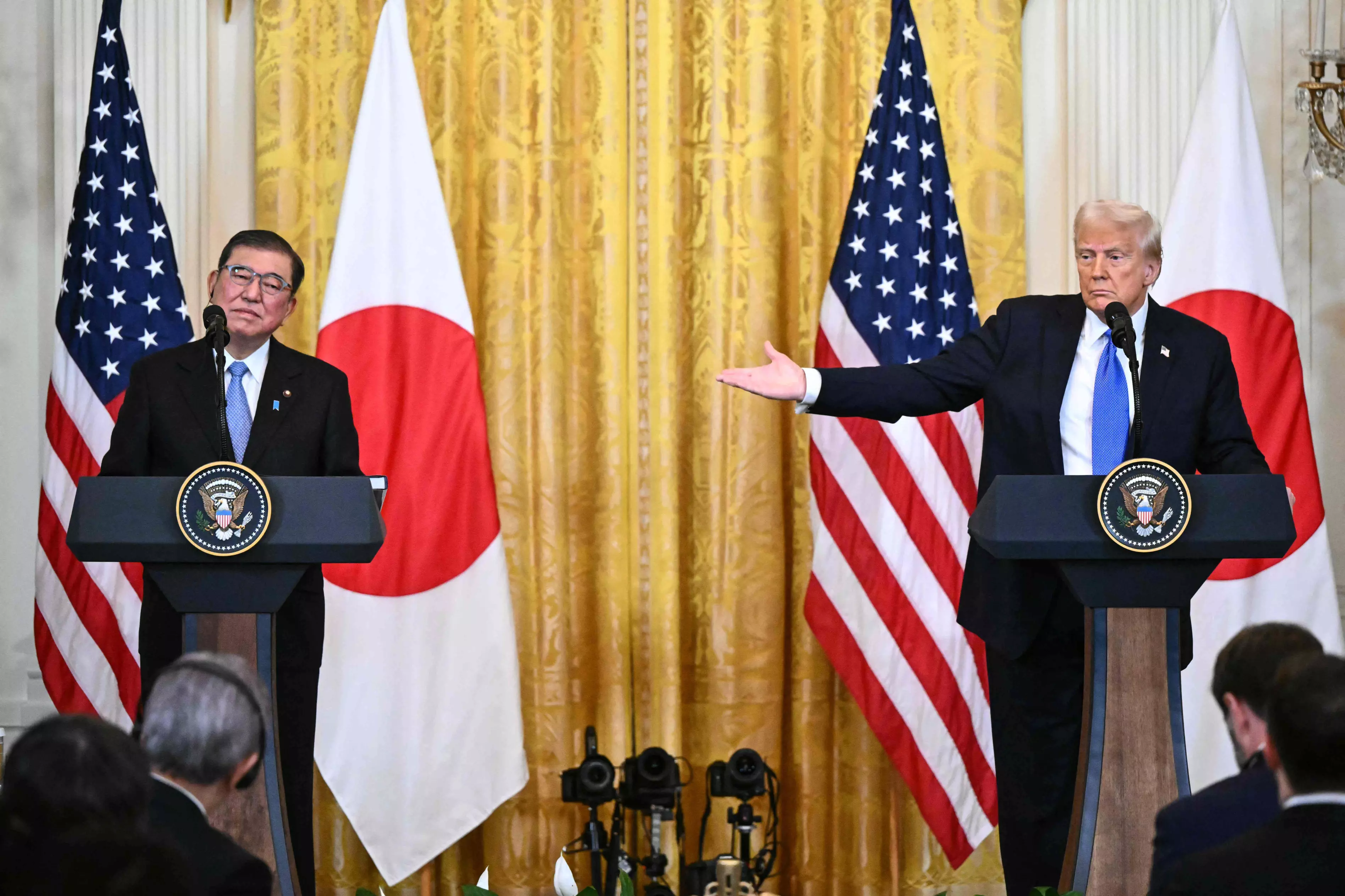 Trump hails security partnership with Japan, announces $1 Billion defence sales