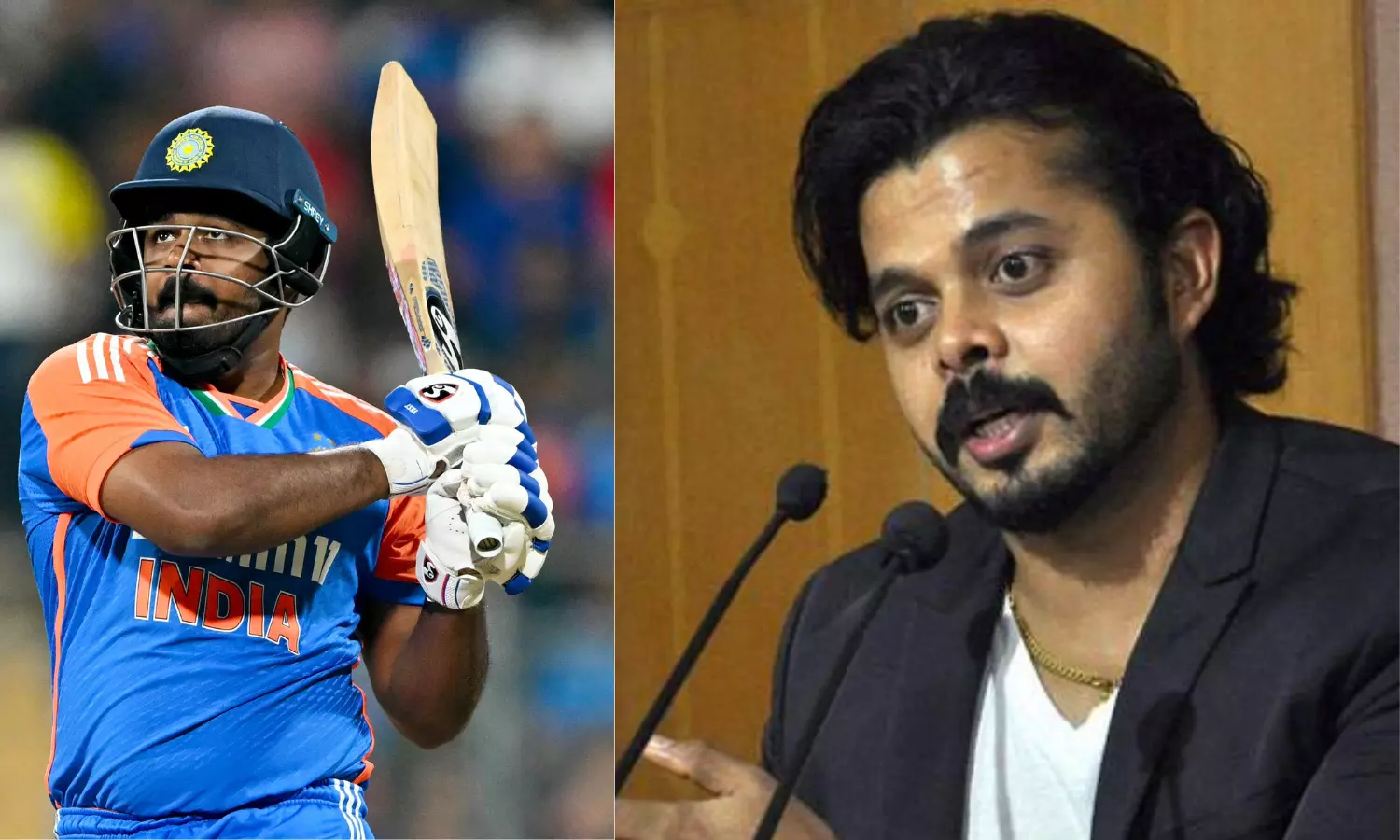Sreesanths support for Sanju Samson sparks controversy Sreesanths support for Sanju Samson sparks controversy