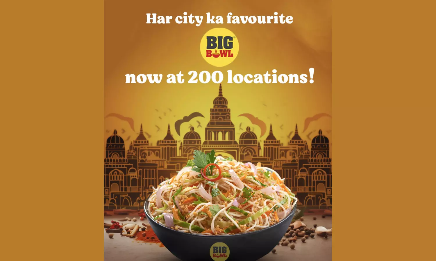 Big Bowl Hits 200 Cloud Kitchens with Hyderabad Launch, Targets 500 by 2028