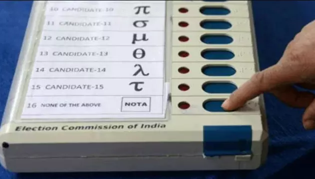 Delhi voters prefer NOTA option over BSP, CPM in Assembly polls Delhi voters prefer NOTA option over BSP, CPM in Assembly polls