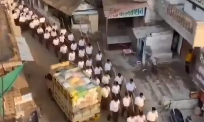 RSS-BJP held 22,000 meetings RSS-BJP held 22,000 meetings