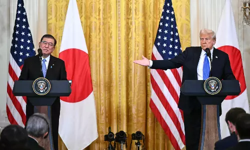 Trump hails security partnership with Japan, announces $1 Billion defence sales