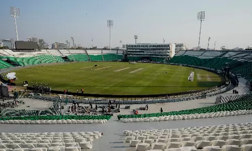 Pakistan opens renovated stadium for Champions Trophy Pakistan opens renovated stadium for Champions Trophy