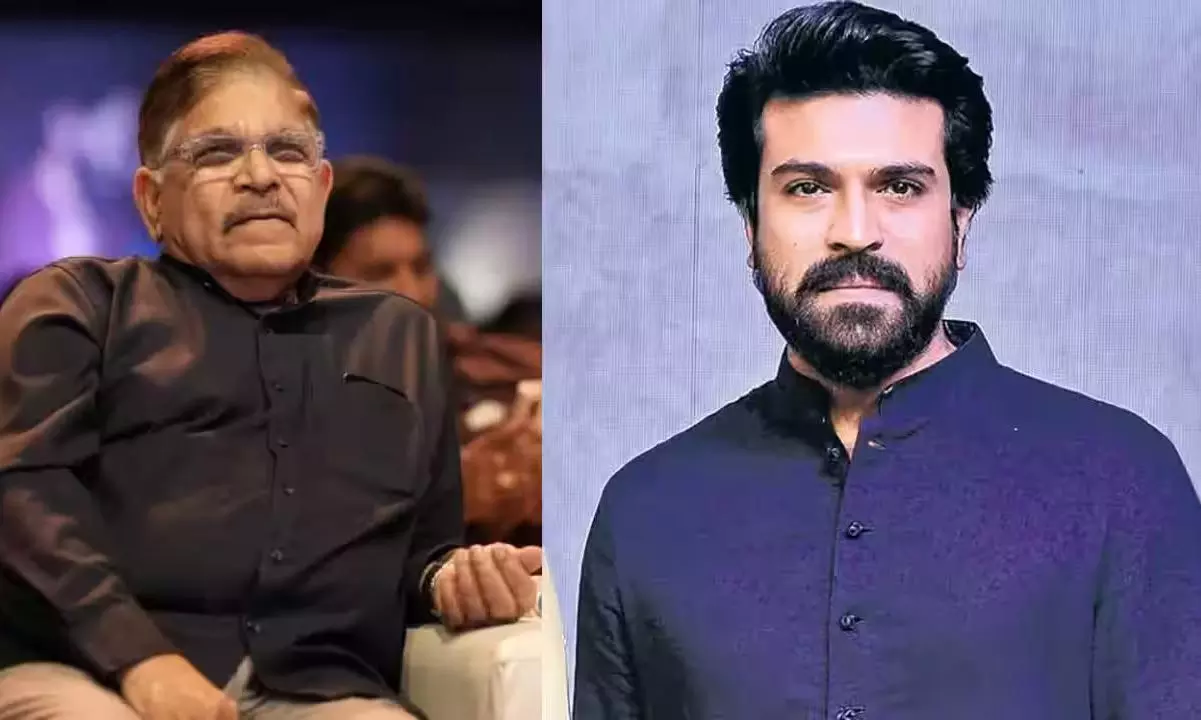 Ram Charan Is Like My Son, Says Allu Aravind Ram Charan Is Like My Son, Says Allu Aravind
