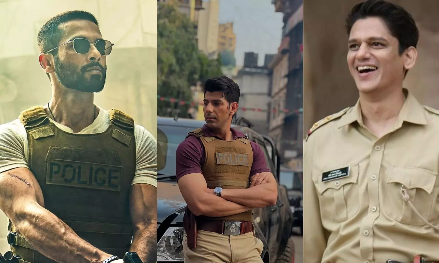 Vijay Varma, Pavail Gulatie to Shahid Kapoor: Actors who have played cops on-screen