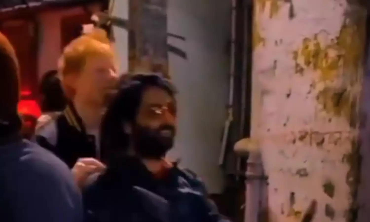 Ed Sheeran spotted on a scooter ride with Arijit Singh