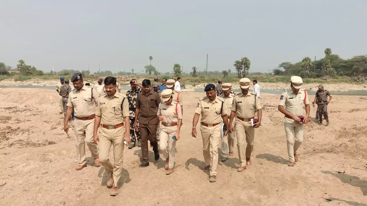 Mahabubabad SP Sudheer warns sand mafia