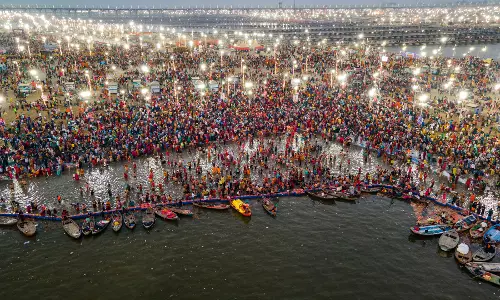 Maha Kumbh: Millions gather for Maghi Purnima snan