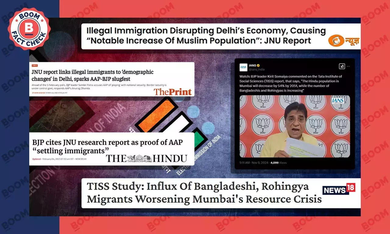 Fact Check: TISS And JNU Release Flawed, Biased Reports Ahead Of Key Polls Fact Check: TISS And JNU Release Flawed, Biased Reports Ahead Of Key Polls