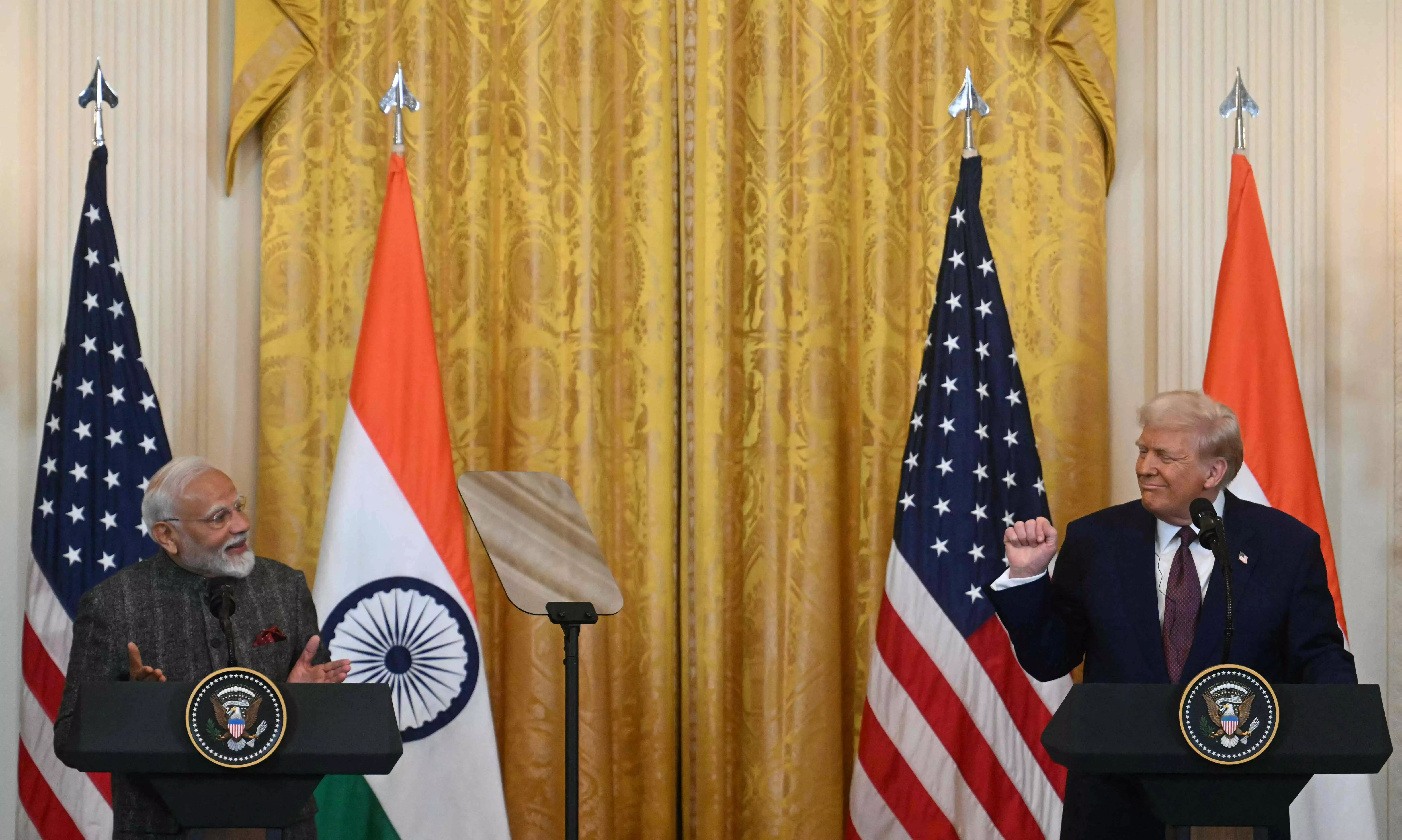 Modi, Trump agree to move forward on India-US civil nuclear cooperation Modi, Trump agree to move forward on India-US civil nuclear cooperation