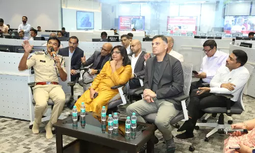 Google India visits TGICCC to study traffic management system in Hyderabad
