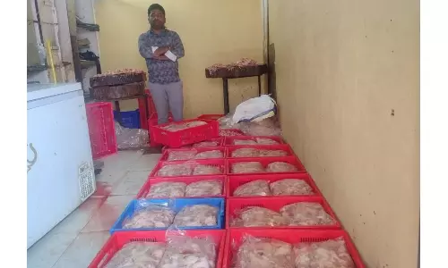 Hyderabad police nabs 2 chicken shop owners for selling noxious chicken