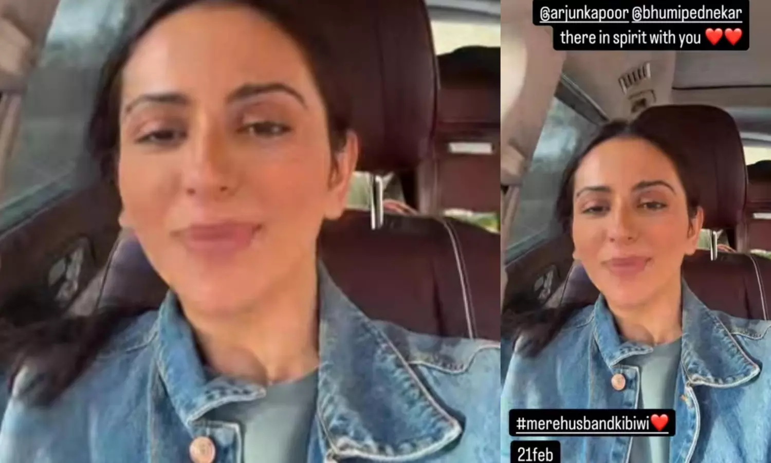 There in Spirit! – Rakul Preet Singhs Cute Message for Arjun & Bhumi While Filming De De Pyaar De 2