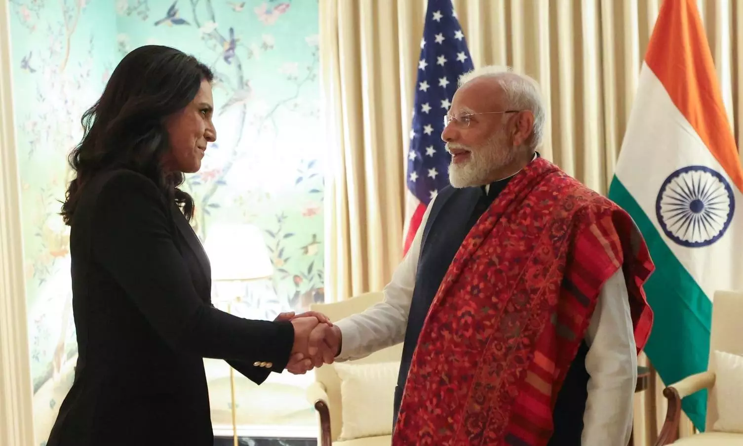 Look forward to strengthening India-US friendship: Tulsi Gabbard on meeting PM Modi