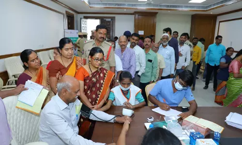 Health Secretary Christina Chongthu Inaugurates Free Medical Camp at Secretariat