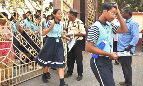 CBSE exams begin with English, Entrepreneurship