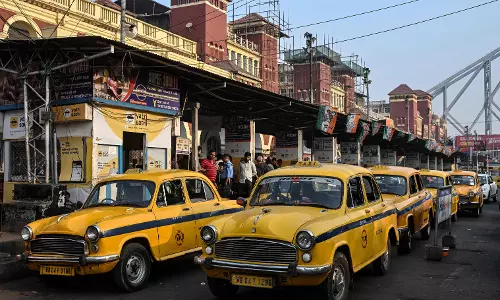 End of the road for Kolkatas beloved yellow taxis End of the road for Kolkatas beloved yellow taxis