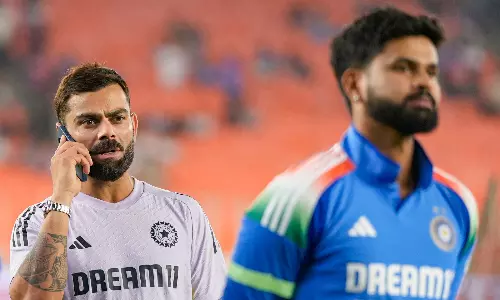 Wave from Kohli, Shreyas sign on T-shirt: Fans connect with Indian cricketers in Dubai Wave from Kohli, Shreyas sign on T-shirt: Fans connect with Indian cricketers in Dubai