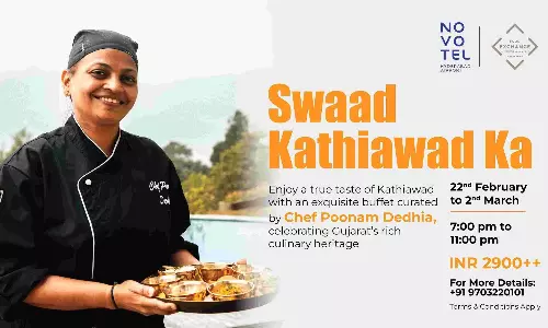 Novotel Hyderabad Airport Hosts Swaad Kathiawaad Ka Novotel Hyderabad Airport Hosts Swaad Kathiawaad Ka
