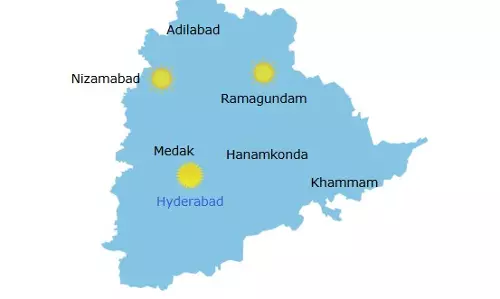 Showers likely in Telangana in next two to three days