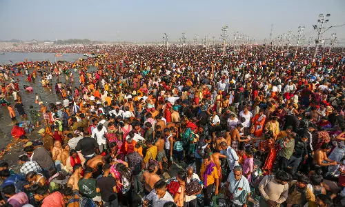 Maha Kumbh: Over 50 lakh Nepali devotees take holy dip