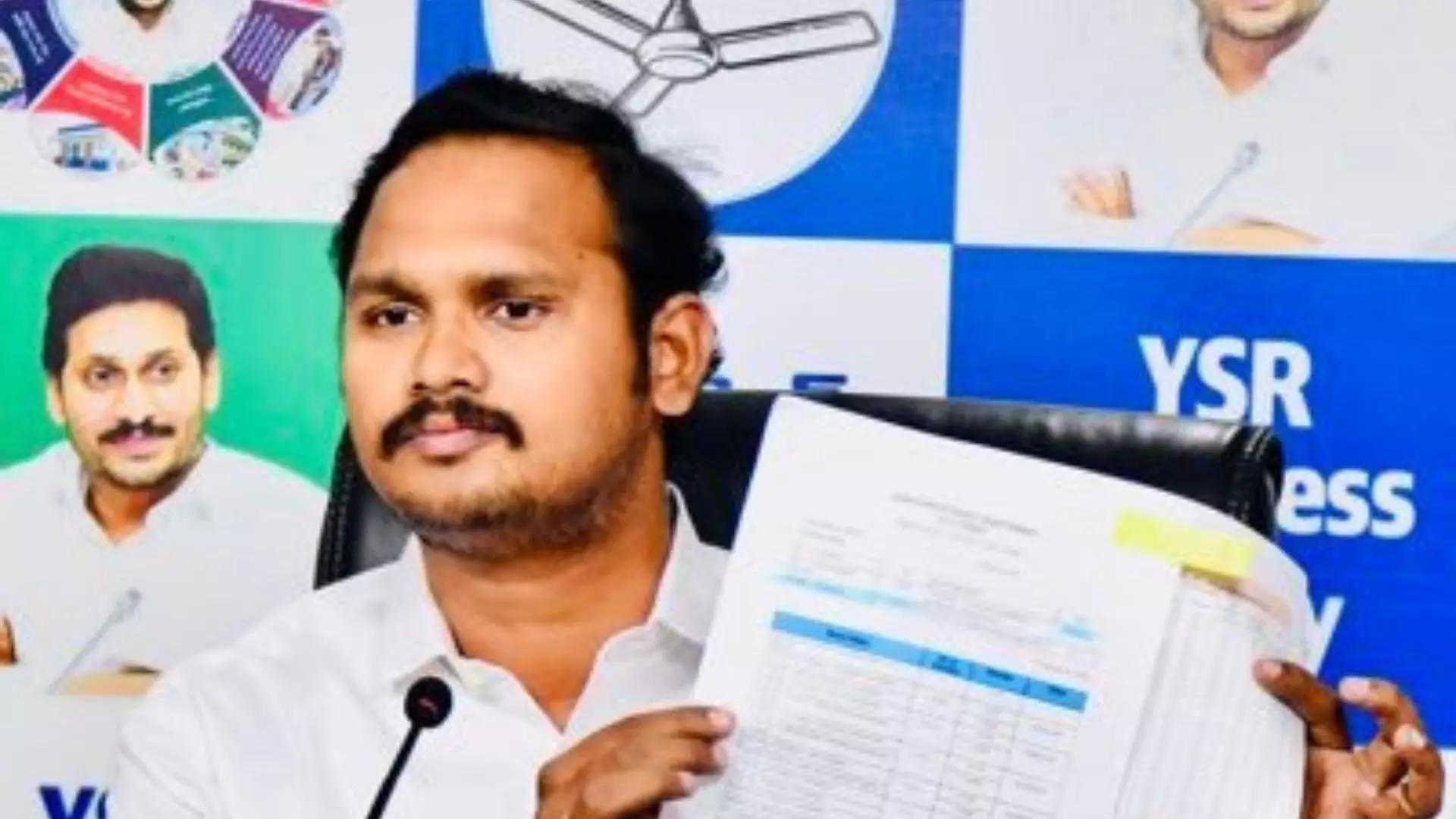 YSRCP Slams Naidu Over Power Tariff Hikes YSRCP Slams Naidu Over Power Tariff Hikes