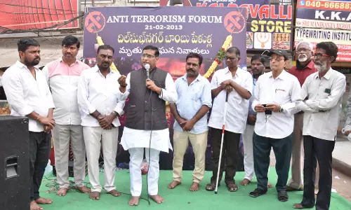 ATF demands State govt. to extend support to victims of bomb blasts in Hyderabad