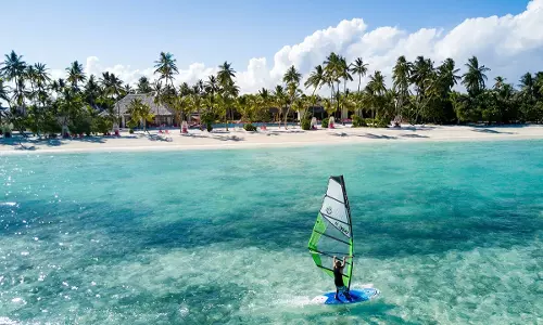 Racing through paradise