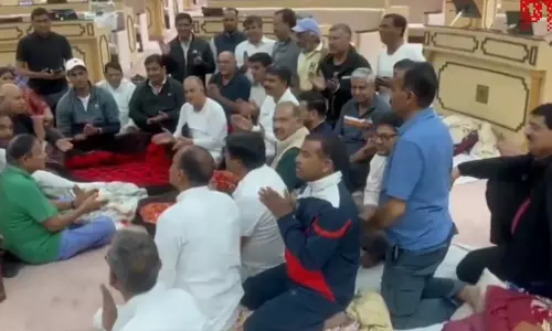 Congress MLAs Protest Overnight in Rajasthan Assembly