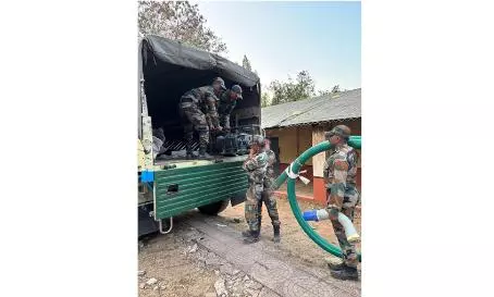 Indian Army Joins Rescue Ops at Srisailam Tunnel