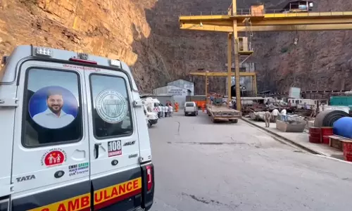 PM Modi expresses shock over SLBC tunnel collapse in Telangana PM Modi expresses shock over SLBC tunnel collapse in Telangana