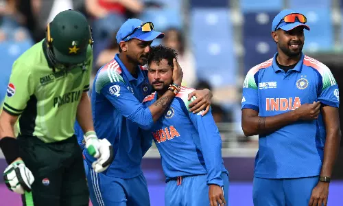 Champions Trophy: India restrict Pakistan to 241 despite Shakeels fifty