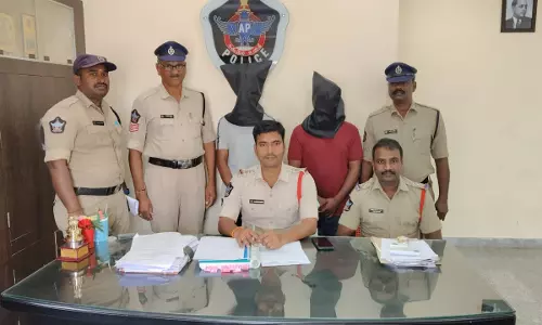 Two Held with 31 kg Ganja in Srikakulam