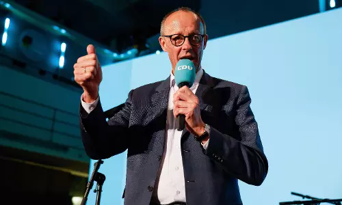 Conservative leader Friedrich Merz wins German election