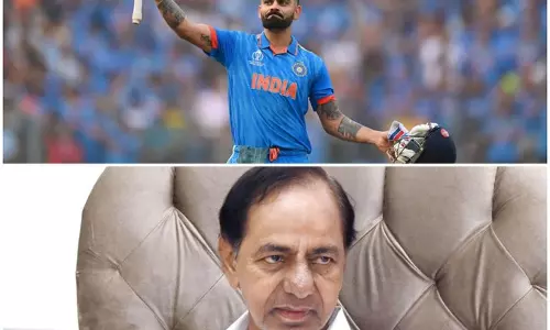 Konda Surekha trolls KCR with cricket analogy