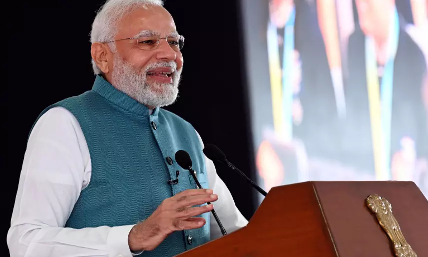 PM Narendra Modi inaugurates Advantage Assam 2.0 PM Narendra Modi inaugurates Advantage Assam 2.0